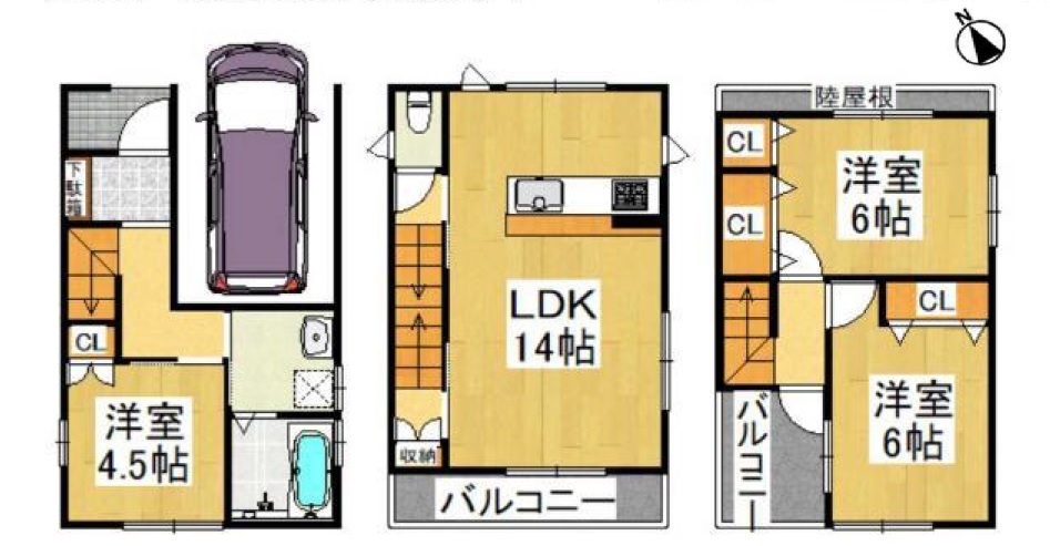 (間取) (間取)